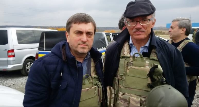 Lietuvių delegacijos apsilankymas Dniepropetrovske ir Antiteroristinės operacijos (ATO) zonoje Donecko srityje vietiniams gyventojams suteikė didelės vilties, kad karo Ukrainoje pavyks išvengti ir viskas apsiribos tik Antiteroristine operacija. Nuotr. urm.lt