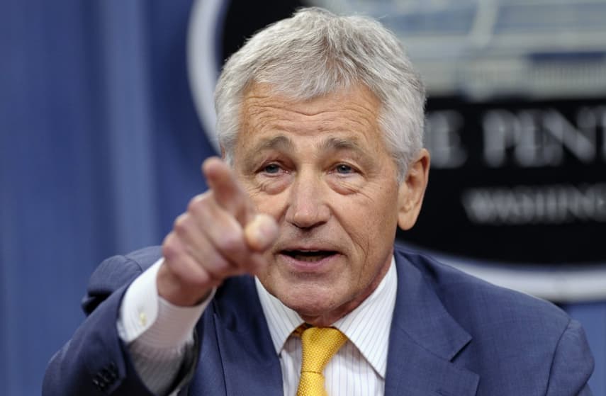 Pentagono vadovas Chuck Hagel. Nuotr. nbcnews.com