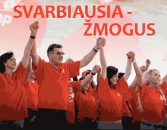 LSDP: šūkiuose – svarbiausia žmogus, gyvenime – ne visada savrbiausia žmogus.