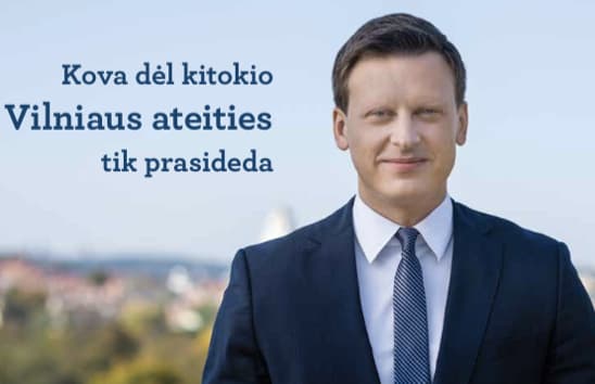 V. Benkunskas: „Kova dėl kitokio Vilniaus ateities tik prasideda“
