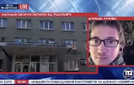 Ukrainiečių žurnalistas apie tai, kas apšaudė mokyklą Donecke ir žmonių nuotaikas (nutrūkęs pokalbis)