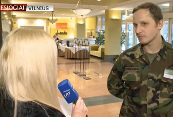 Šaulys K. Vizbaras: šiame pasipriešinime esame pats ieties smaigalys, tiek NATO, tiek Europos Sąjungoje