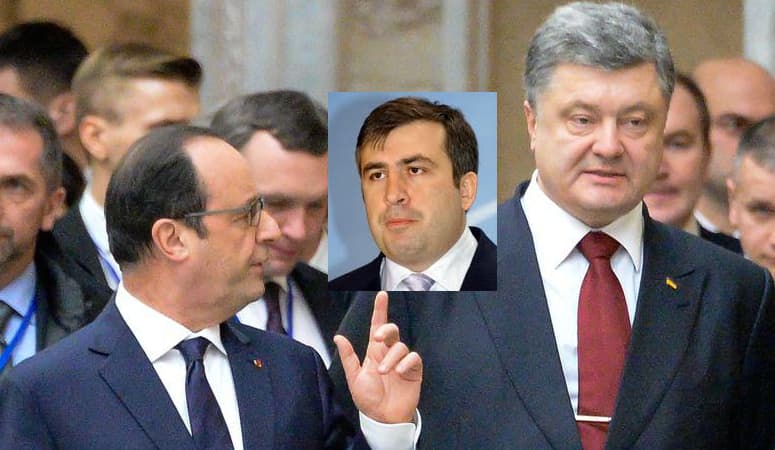 Saakašvilis dirbs kartu su Ukrainos prezidentu