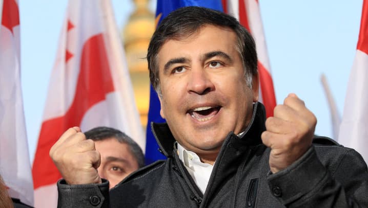 JAV Senato nariams Saakašvilis papasakojo apie Gruzijos karius, lenkų ir Baltijos šalių kovotojus Ukrainoje