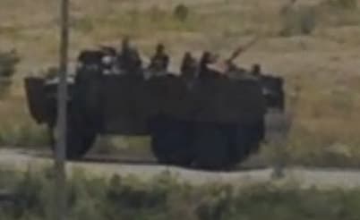Užfiksuota kaip teroristai gabena sistemą „Buk“. Nuotr. sprotyv.info
