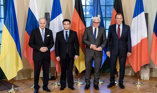 „Normandiška ketveriukė“: naujas šansas Donbasui?