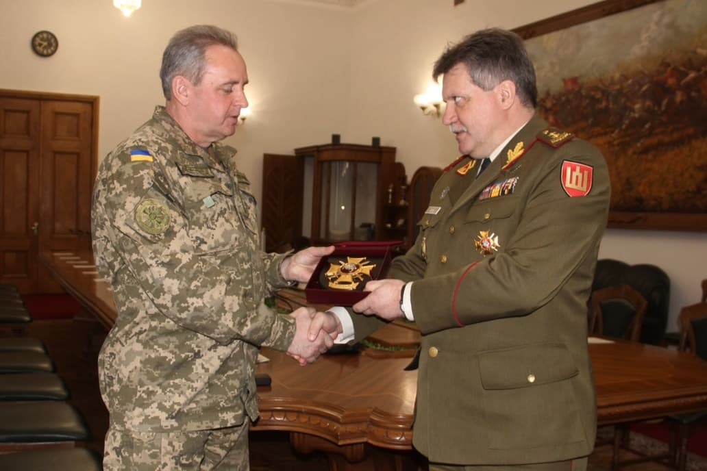 Vizito Ukrainoje akimirka. KAM nuotr.