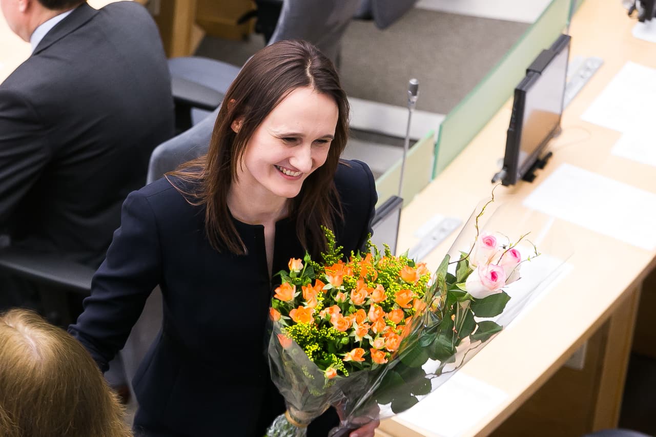 Prisiekė Seimo narė Viktorija Čmilytė-Nielsen