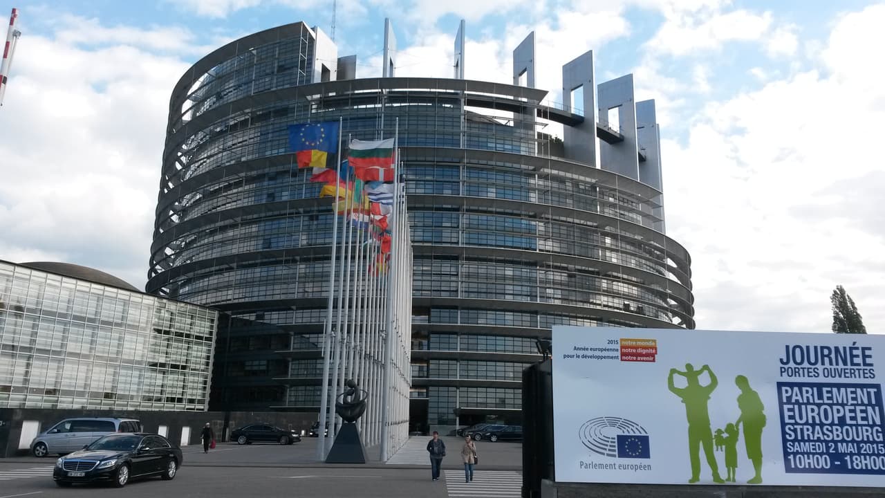 Europos Parlamento pastatas Strasbūre