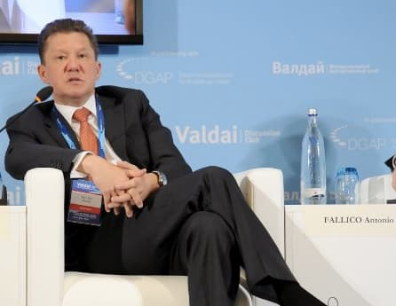 „Gazprom“ vadovas Aleksejus Mileris