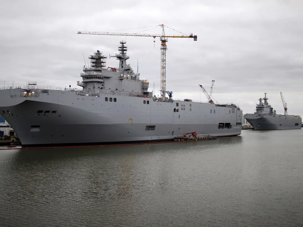 „Mistral“ klasės laivai vietoje Rusijos gali atitekti Kinijai.