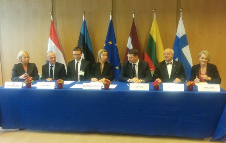 Ministras J. Olekas: „ES prioritetas turėtų būti atsako į hibridines grėsmes bei bendradarbiavimo su partneriais stiprinimas“. Nuotr. kam.lt