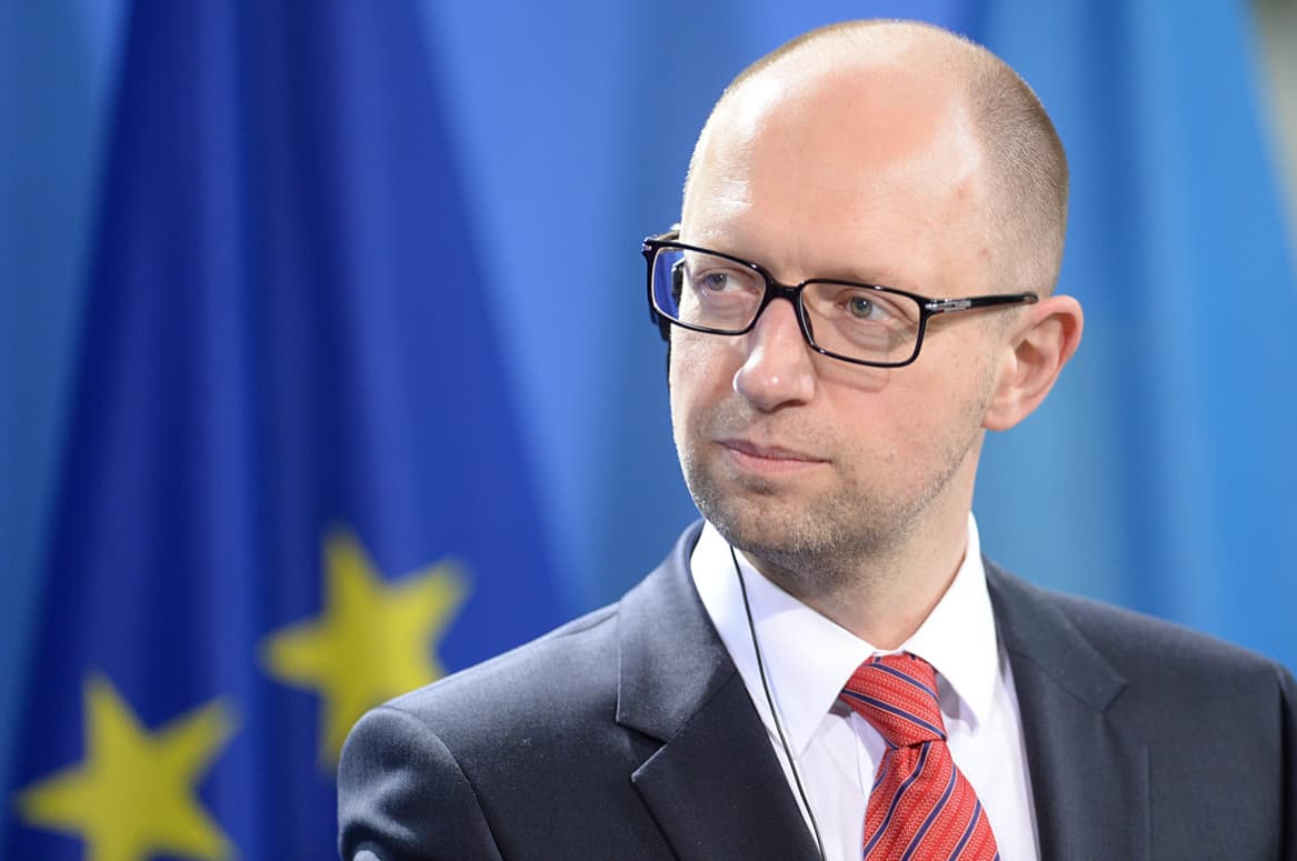 Arsenijus Jaceniukas: tai Rusija turi jūsų bijoti, visų mūsų bijoti