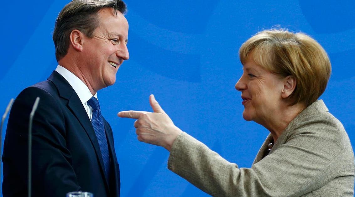 Berlynas: D. Kameronas ir A. Merkel svarstė ES reformavimo klausimus