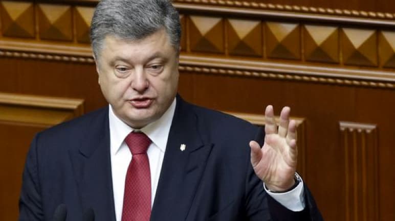 P. Porošenka suskaldė Ukrainą