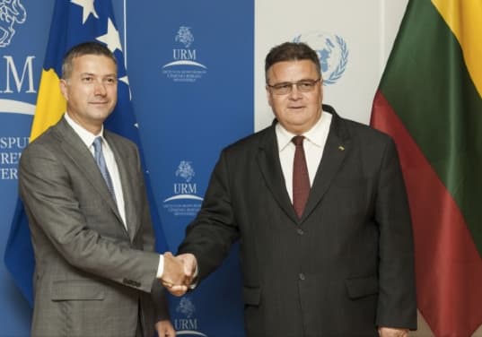 Vilniuje aptartas Kosovo kelias ES integracijos link