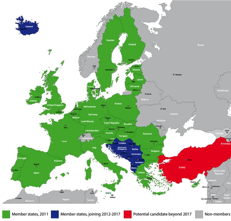 Europos Parlamentas: artimiausiu metu ES plėstis neplanuoja