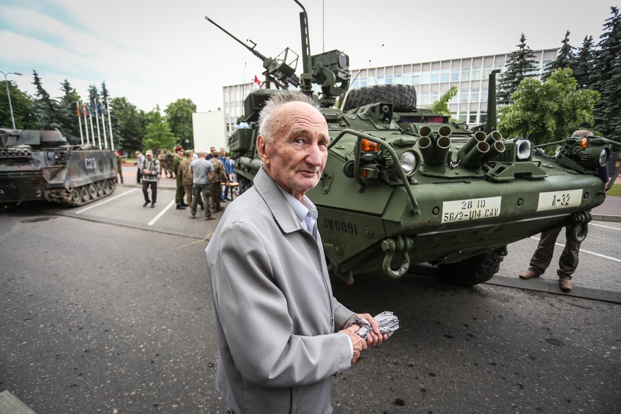 Pratybų „Saber Strike“ ginkluotės ir technikos parodos