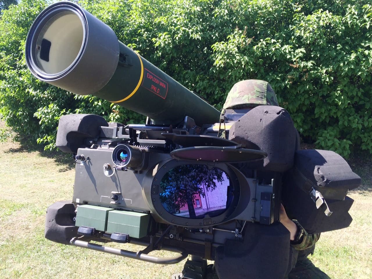 RBS70 su naktinio matymo prietaisu BORC. KAM nuotr.
