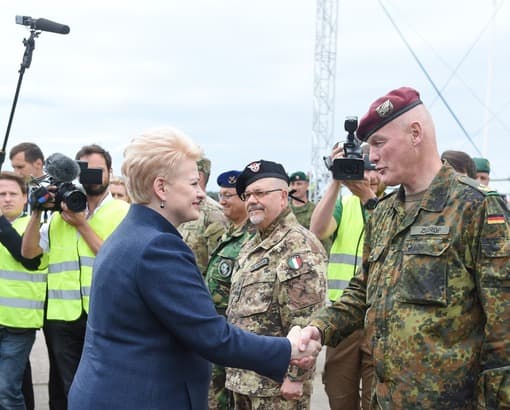 NATO sąjungininkų pratybos didina Lietuvos apginamumą