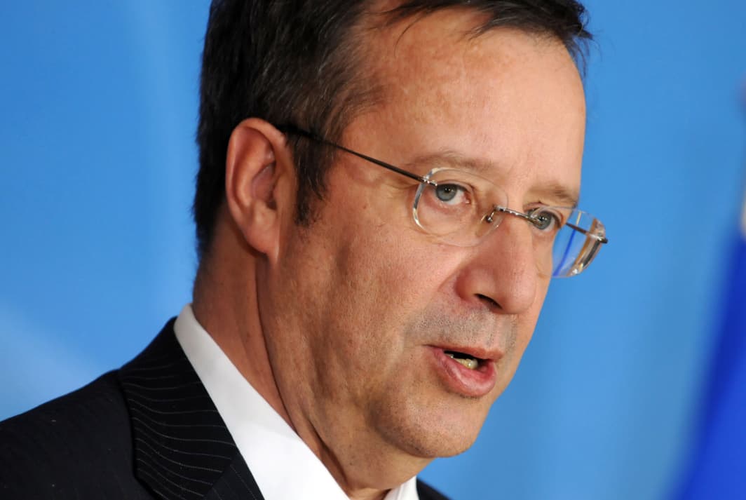 Estijos prezidentas Toomas Hendrikas Ilvesas. Nuotr. nato.int