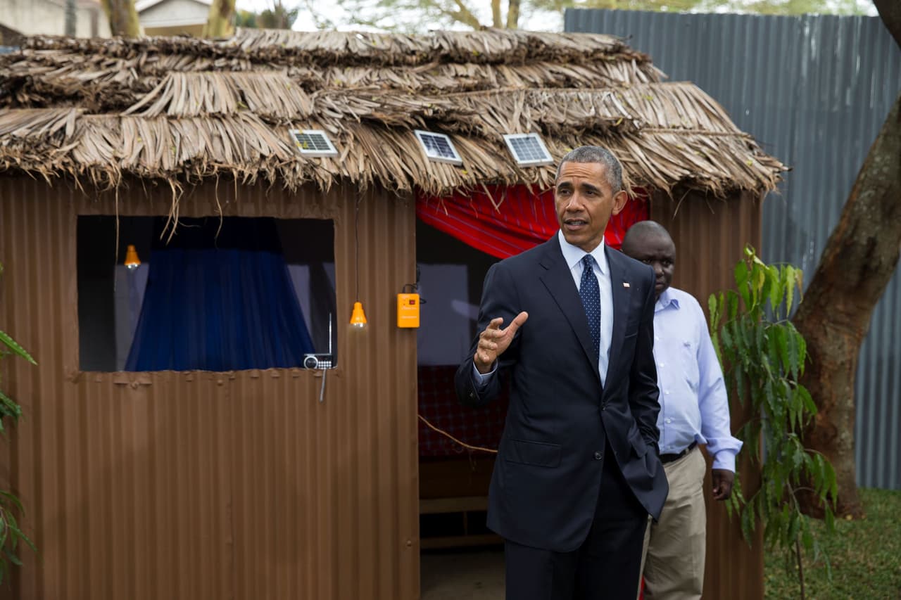 B. Obama: JAV skirs milijardą dolerių verslo vystymui Afrikoje