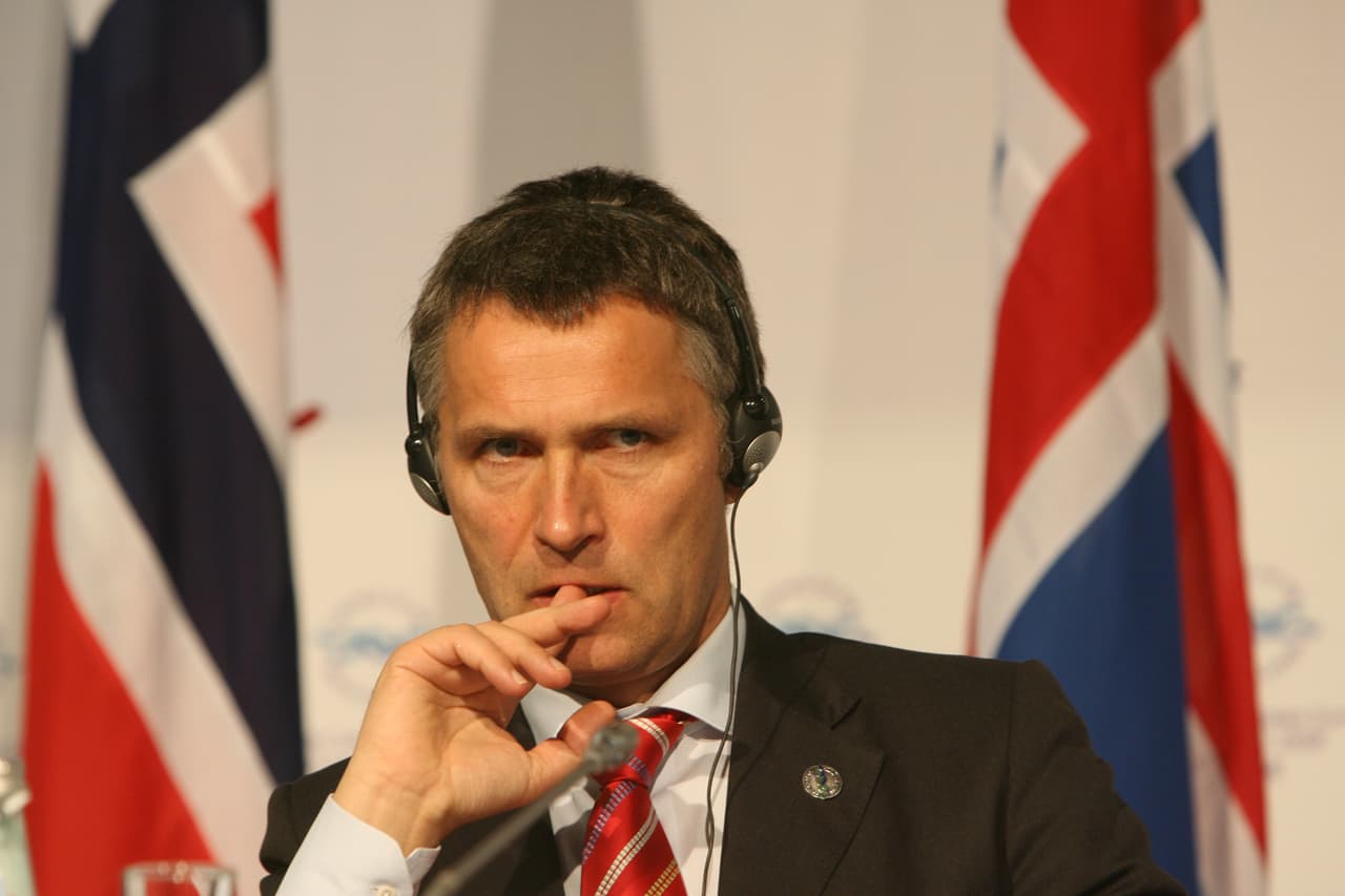 Jensas Stoltenbergas.