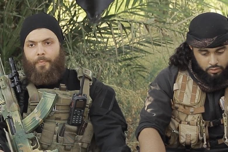 Vadinamosios Islamo valstybės teroristai vaizdo įraše pagrasino žudyti Vokietijoje ir Austrijoje