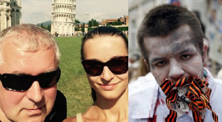 Jaunavedžiai Arvydas ir Lina Anušauskai (kairėje) ir