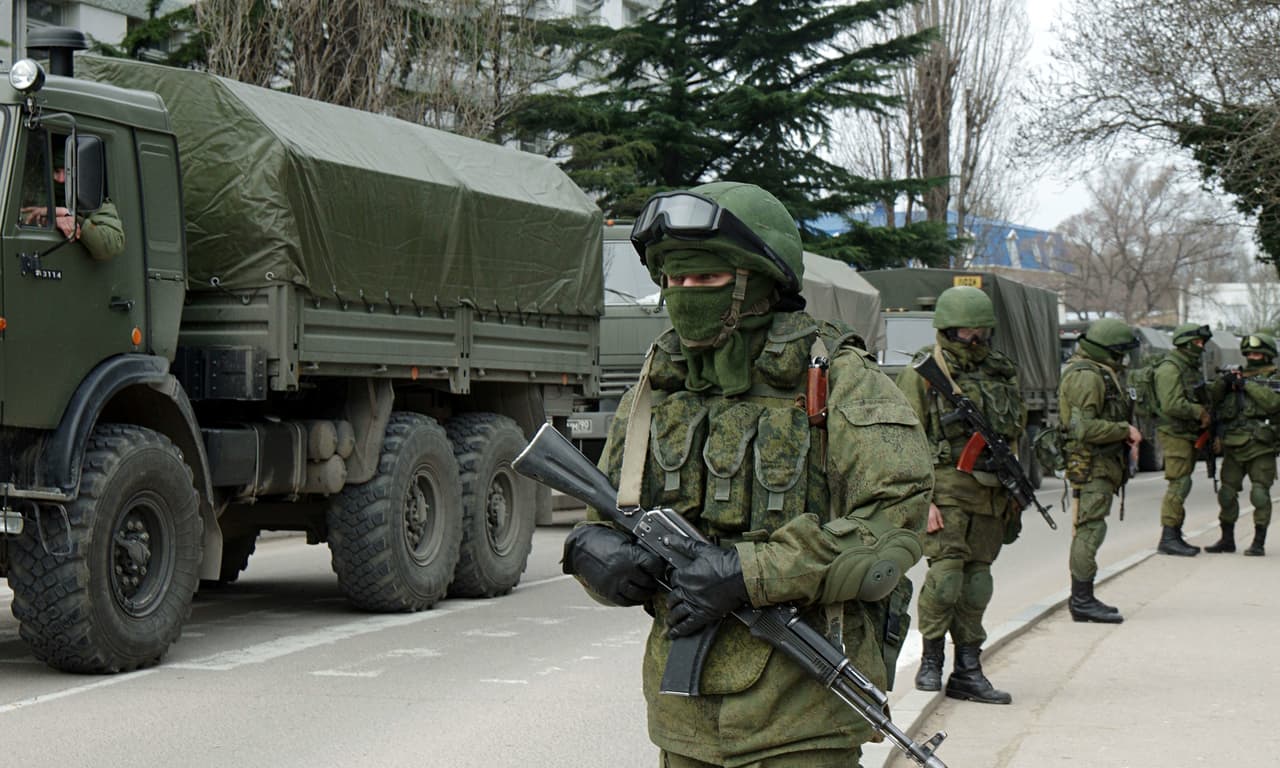 Kijevas: Ukrainos pasienyje yra 50 tūkst. Rusijos karių