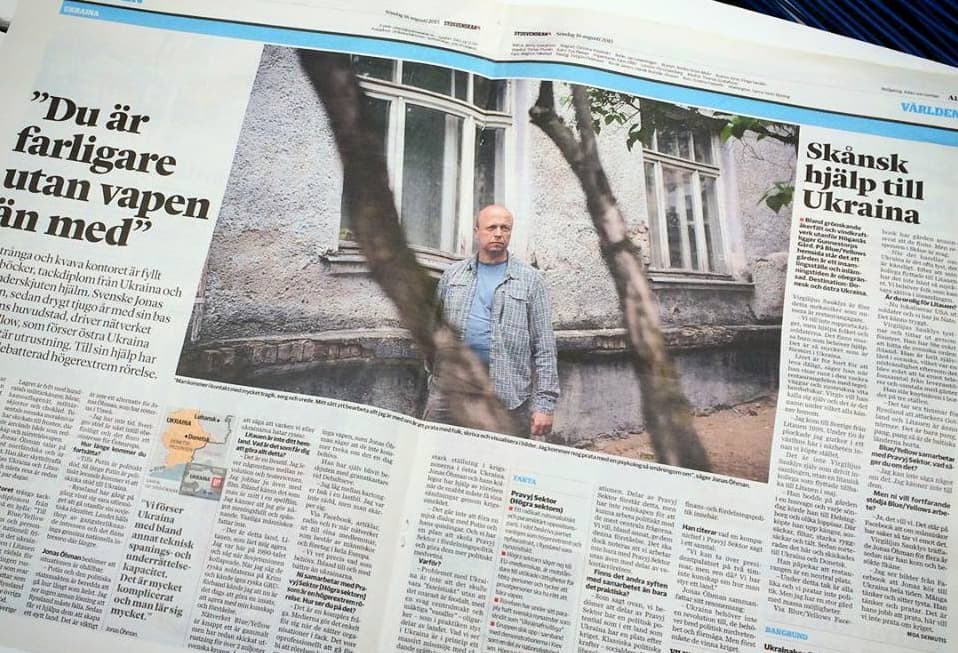 Interviu su Jonu Ohmanu: „Aš dalyvauju kare. Kare esi kur kas pavojingesnis be ginklų, nei su jais“