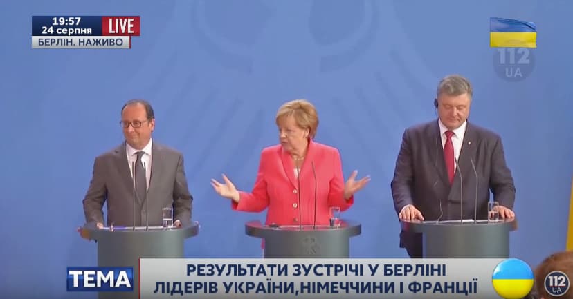 Ukrainos, Vokietijos ir Prancūzijos lyderių susitikimo Berlyne rezultatai