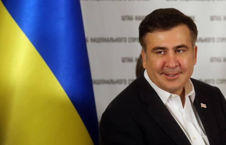 M. Saakašvilis: Ukraina pagal ekonominius rodiklius nusirito iki Gabono lygio