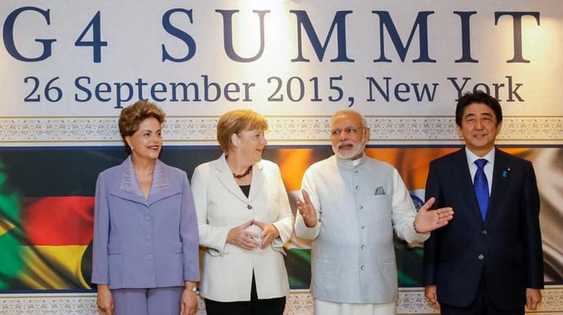 Merkel kviečia reformuoti JTO Saugumo tarybą
