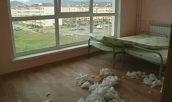 Sočio Olimpiniame kaimelyje netinkamos sąlygos gyvenimui
