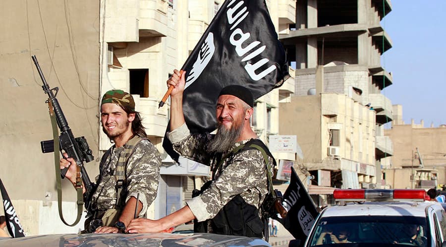 ISIS teroristai.