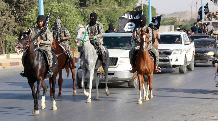 ISIS teroristai.