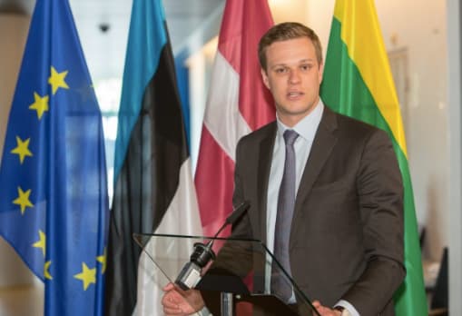 Konservatorių lyderis Gabrielius Landsbergis skelbia savo tikslus ir prioritetus