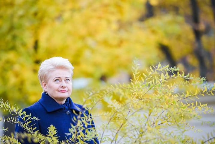 Prezidentė D. Grybauskaitė: „Auksinis Lietuvos ruduo. Ar gali kas būti gražiau:)!?“