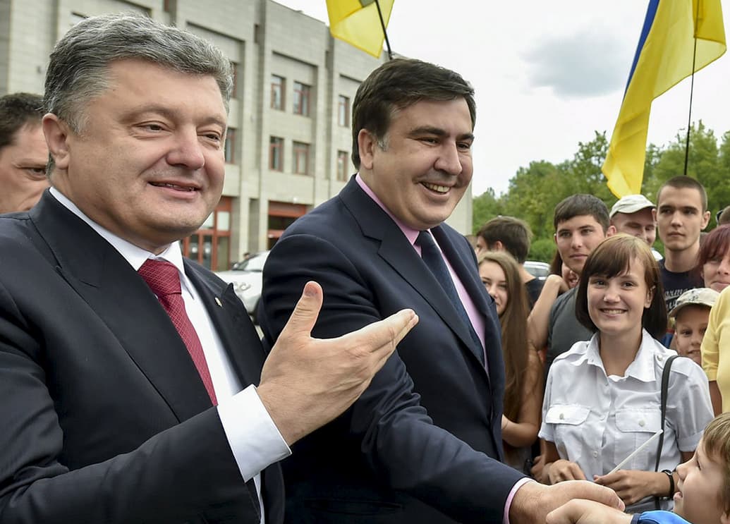 M. Saakašvilis kvietė Odesos gyventojus protestuoti