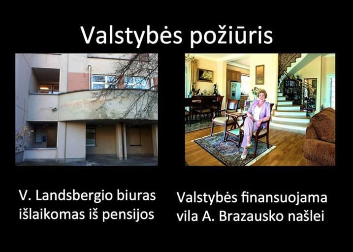 Konservatoriai apie gėdingą valstybės požiūrį: V. Landsbergio biuras išlaikomas iš pensijos