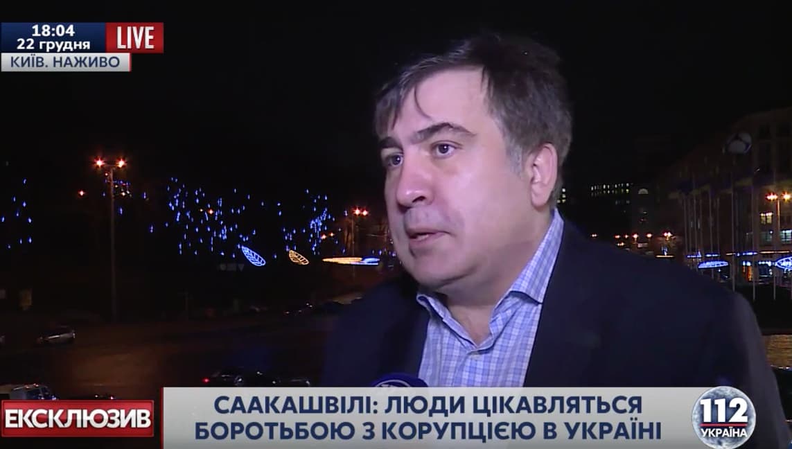 M. Saakašvilis: praėjus dvejiems metams po Maidano, mažai kas pasikeitė
