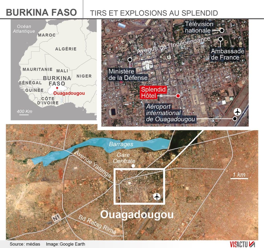 Dvi dienas vykusioje įkaitų dramoje teroristai Burkina Faso sostinės viešbutyje nužudė 29 žmones