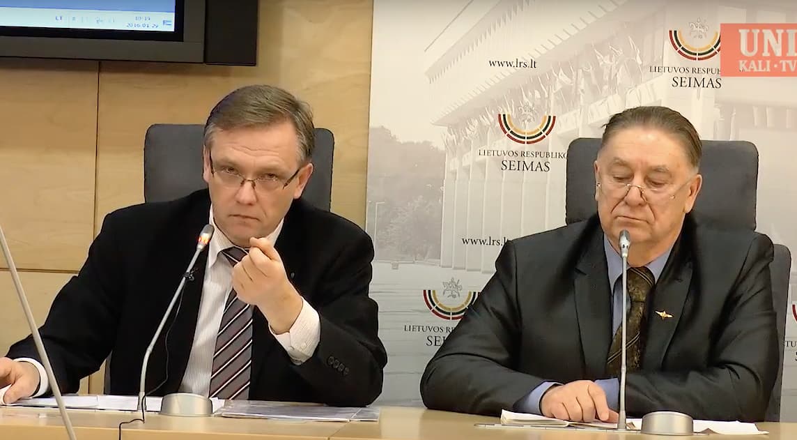 Propagandinio LRT reportažo stop kadras.