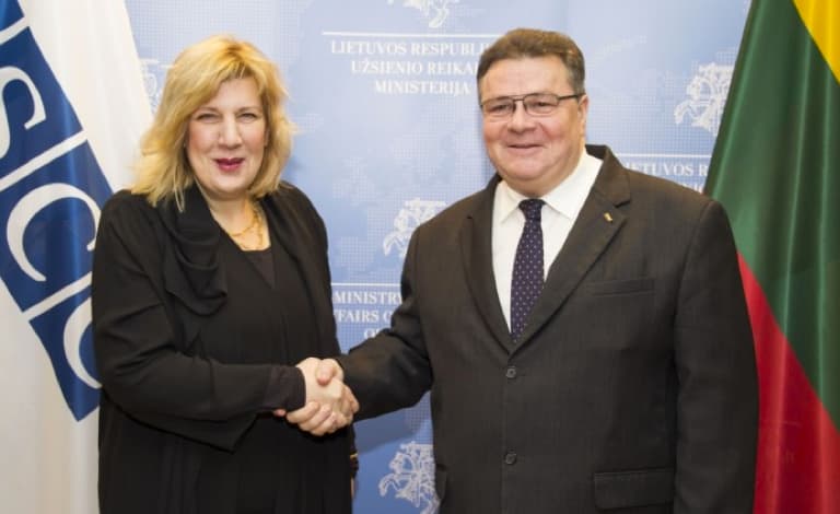 L. Linkevičius: kova su propaganda išliks mūsų politinės darbotvarkės prioritetu