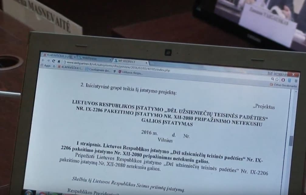 Parlamentinės partijos kviečiamos parodyti išminties pavyzdį