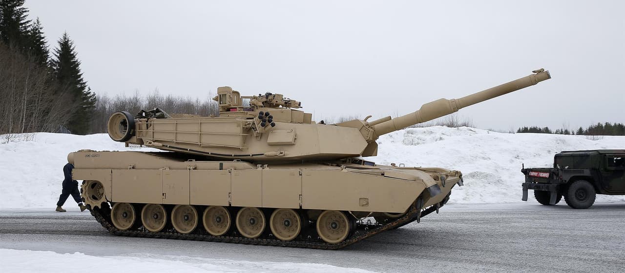 Vienas moderniausių pasaulyje tankų. Norvegijos armijos ir srž. Nerijaus Juškevičiaus nuotraukos.