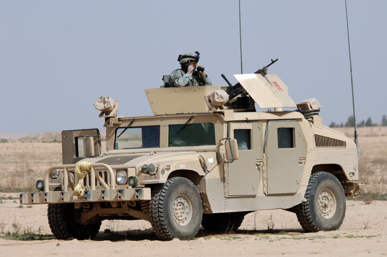 Asociatyvinė nuotrauka. JAV karių automobilis „Hummer“. Šaltinis: wikimedia.org.