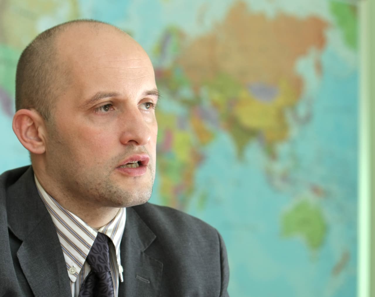 NATO vyriausiasis strateginės komunikacijos ekspertas Janis Sartas (Jānis Sārts).