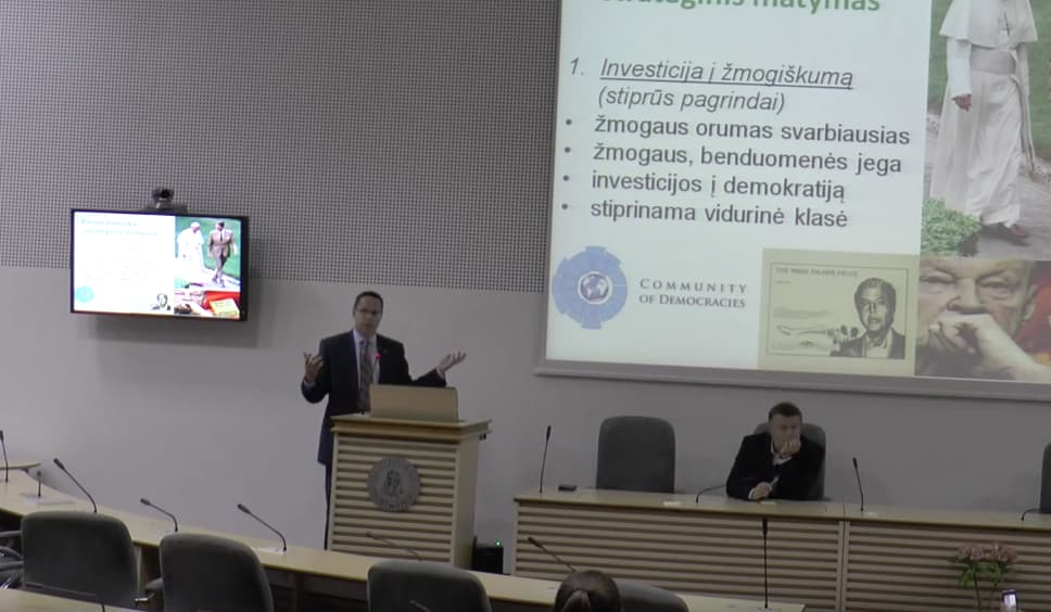 Žygimantas Pavilionis: JAV politikos formavimo ir sprendimų priėmimo kultūra